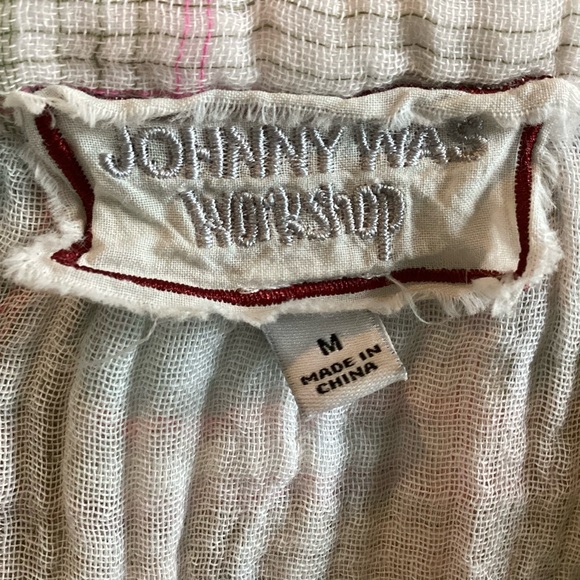 Johnny Was Lidia Effortless Peasant Top Med - Picture 3 of 9